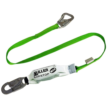 Web Lanyard, 6 ft. Length, Snap Hook, 1 Leg(s), 400 lbs. Weight Capacity MPN:940B/6FTGN