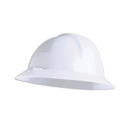 Hard Hat, Everest A119R, Polyethylene, 6 Point 6 pt. Ratchet, Type 2, Class E, White MPN:A119R010000