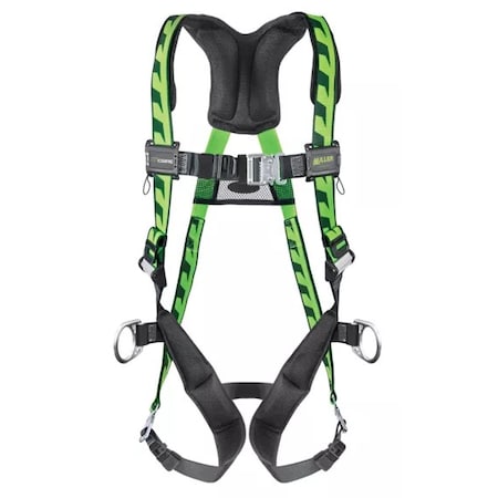Body, Harness, Full, Green, Extra Small MPN:AC-QC/XSGN