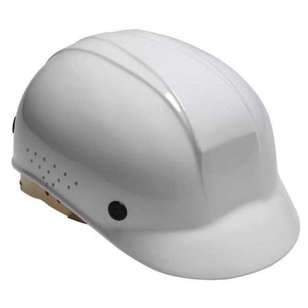 Vented Bump Cap, Front Brim, Polyethylene, Pinlock Suspension, Fits Hat Size 6 1/2 to 8, White MPN:BC86010000
