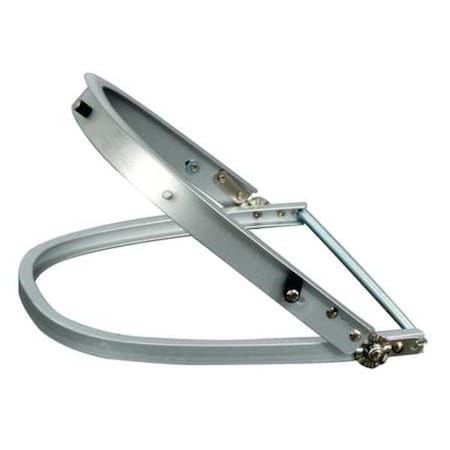FaceShieldBracket, Silvr, Alumnm, ChinGuard MPN:CP5004