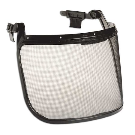 Face Shield Visor, Black Visor, Polycarbonate, Anti-Fog Lens, Black MPN:FS03-H5