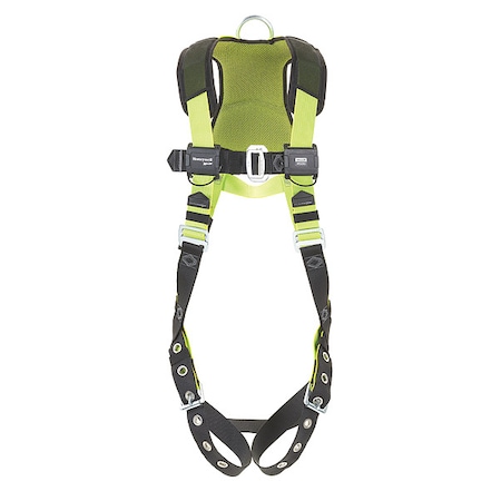 H500 Fall Protection Harness, S/M, 420 lb, Quick-Connect Chest/ Quick-Connect Leg Straps MPN:H5IC221101