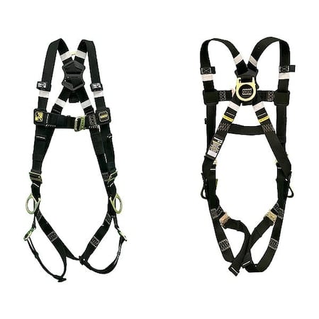 H500 Miller Full Body Harness Welding, 2XL, 420 lb, Quick-Connect Chest/ Quick-Connect Leg Straps MPN:H5WS1S3