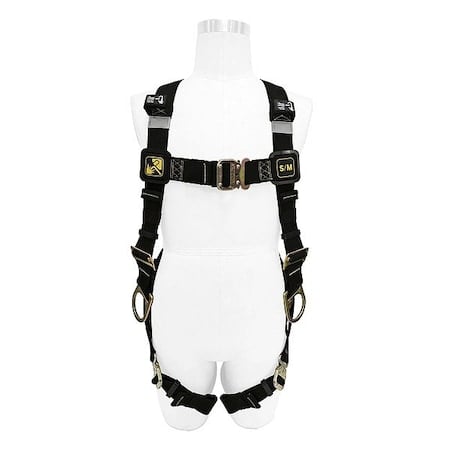 H500 Miller Full Body Harness Welding, S/M, 420 lb, Quick-Connect Chest/ Quick-Connect Leg Straps MPN:H5WS2S1