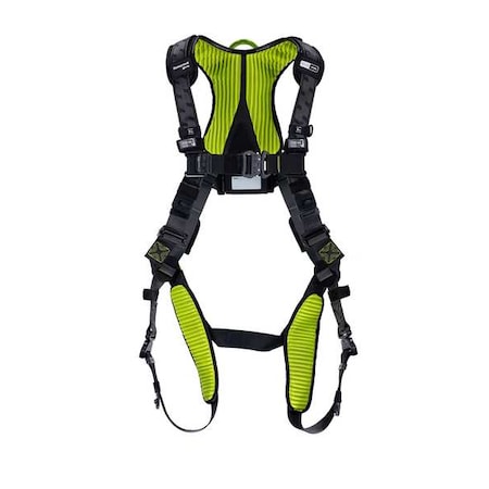 H700 Fall Protection Harness, 2XL, 420 lb, Quick-Connect Chest/ Quick-Connect Leg Straps MPN:H7IC1A3