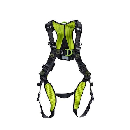H700 Fall Protection Harness, XS, 420 lb, Quick-Connect Chest/ Quick-Connect Leg Straps MPN:H7IC2A0
