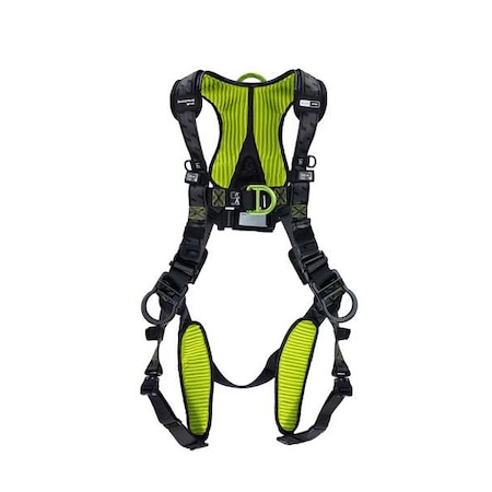 H700 Fall Protection Harness, 3XL/4XL, 420 lb, Quick-Connect Chest/ Quick-Connect Leg Straps MPN:H7IC3A4