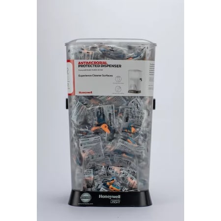 HL400 Earplug Dispenser, TPE, Flanged, 27 dB NRR, Corded, 400 Pairs Per Pkg MPN:HL400-DPAS-30R-AM