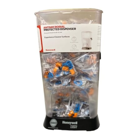HL400 Earplug Dispenser, PVC Foam, Cylinder, 30 dB NRR, Corded, 400 Pairs Per Pkg MPN:HL400-FF-30-AM