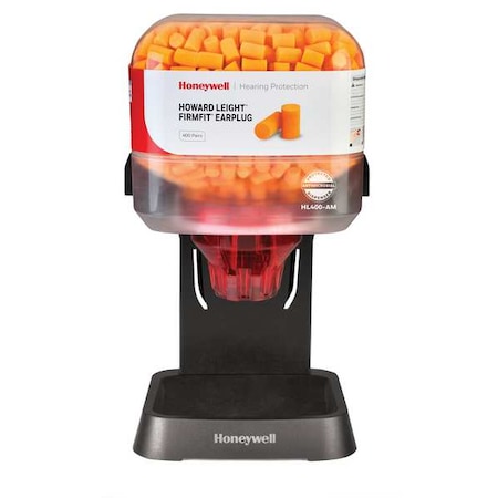 HL400 Earplug Dispenser, Foam, Cylinder, 30 dB NRR, Uncorded, 400 Pairs Per Pkg MPN:HL400-FF-INTRO-AM