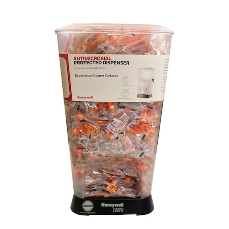 HL400 Earplug Dispenser, Soft Foam, Pod, 28 dB NRR, Corded, 400 Pairs Per Pkg MPN:HL400-TFPOD-30-AM