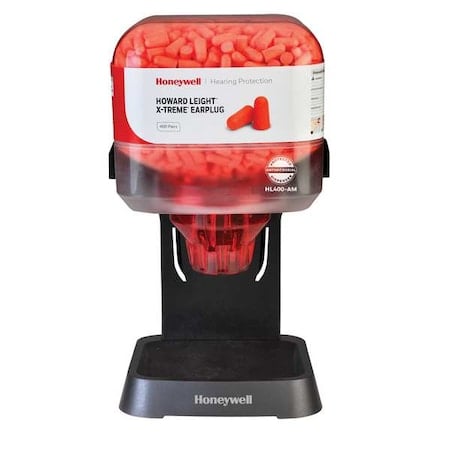 HL400 Earplug Dispenser, Foam, Bullet, 32 dB NRR, Uncorded, 400 Pairs Per Pkg MPN:HL400-XTR-INTRO-AM
