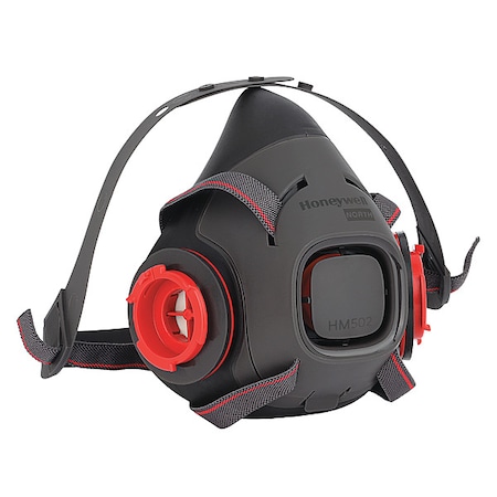 Half Mask Respirator, HM500, Threaded, Size, S 0 Cartridges Included MPN:HM502TS