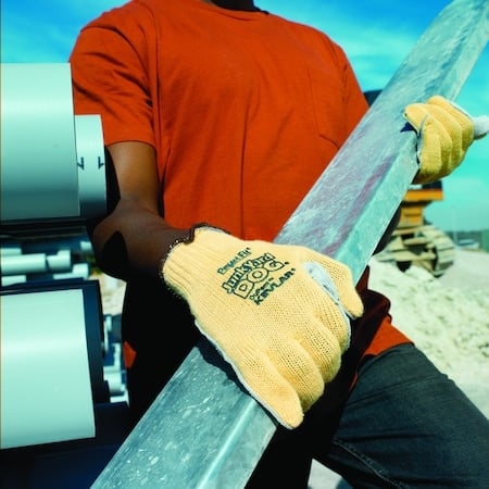 Cut Resistant Gloves, Cut Level 3, Uncoated, Women's 1 PR MPN:KV18AL-100-50