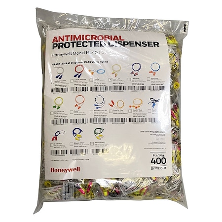 HL400 Earplug Dispenser Refill, Foam, Contoured-T, 32 dB NRR, Corded MPN:LL-30-REFILL