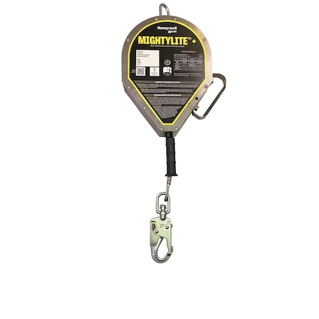 MIGHTYLT Self-Retracting Lifeline, 20ft / 40ft / 50ft / 85ft / 100 ft / 130ft Length, Carabiner MPN:MML-OGC1-02/100FT
