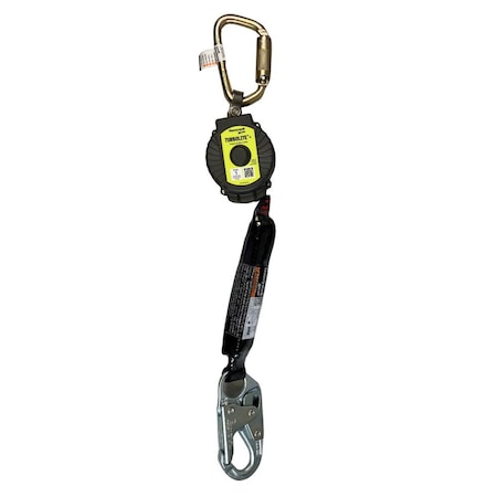 TurboLite+ Personal Fall Limiter, 11 ft Length, Carabiner, Stainless Steel, 2 Leg(s) MPN:MTL-OHW2-28/11FT