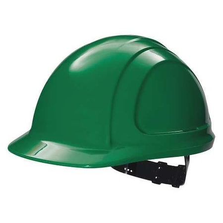 Hard Hat, North Zone, Polyethylene, 4 Point Pinlock, Type 1, Class E, Green MPN:N10040000