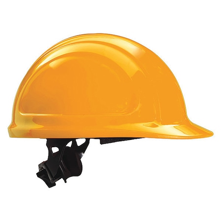 Hard Hat, North Zone, Polyethylene, 4 Point Ratchet, Type 1, Class E, Orange MPN:N10R030000