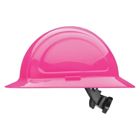 Hard Hat, N20, Polyethylene, 4 Point Ratchet, Type 1, Class E, Hot Pink MPN:N20R200000
