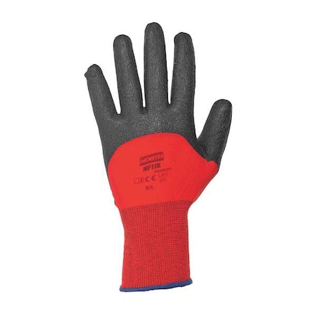 Coated Gloves, PVC, Sandy, 3/4 Dip, 4 Abrasion Level, Red, 2XL 1 PR MPN:NF11X/11XXL
