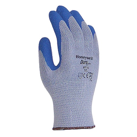 Knit Glove, Latex, Rough, Palm, 3 Abrasion Level, Blue/Gray, XL (10) 12 PK MPN:NF14/10XL