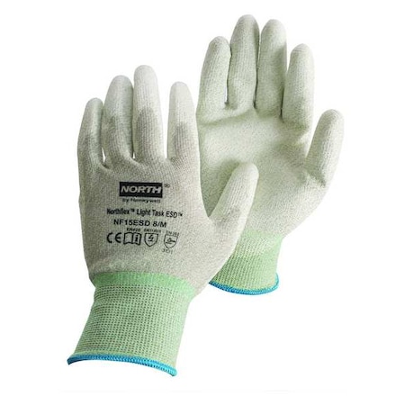 Antistatic Gloves, Nylon/Thunderon® Shell, 20-1/2