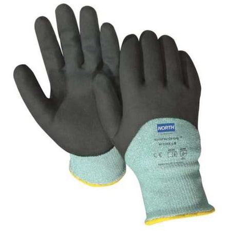 Coated Gloves, Cut Level 3, Nitrile, Textured, XL 1 PR MPN:NFD35X/10XL