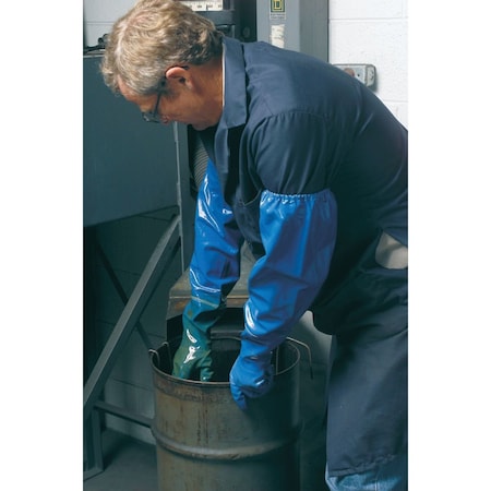 Chemical Resistant Gloves, Nitrile, 26 in L, 7, 1 PR MPN:NK803ES/7