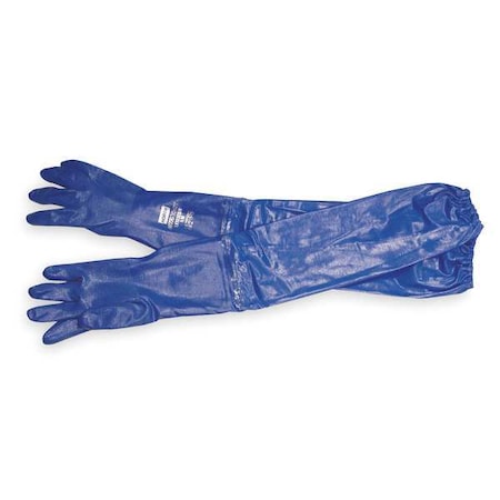 Nitri-Knit™ Chemical Resistant Gloves, Nitrile, 26 in L, 40 mil, Blue, 9, 1 PR MPN:NK803ESIN/9