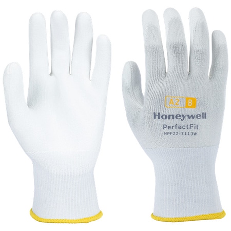 Cut-Resistant Gloves, Cut Level A2, PU, Rough, XL ( 10 ) 1 PR MPN:NPF22-7113W-10/XL