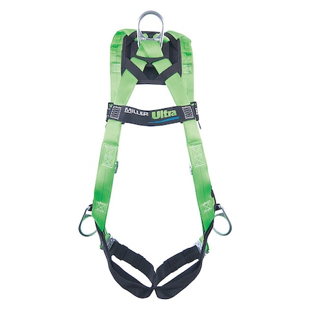 Duraflex Python® Ultra Full Body Harness, S/M, 400 lb., Quick-Connect Chest/ Back, Hips D-Ring MPN:P950QC-7/S/MGN