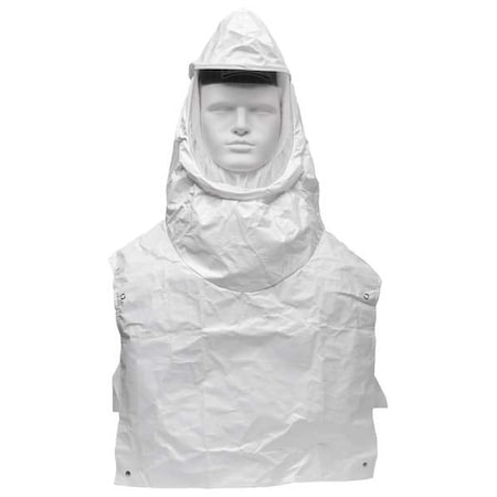 Primair 100 Series Coated Bibbed Hood Replacement For Pa121. 3/Bx MPN:PA122