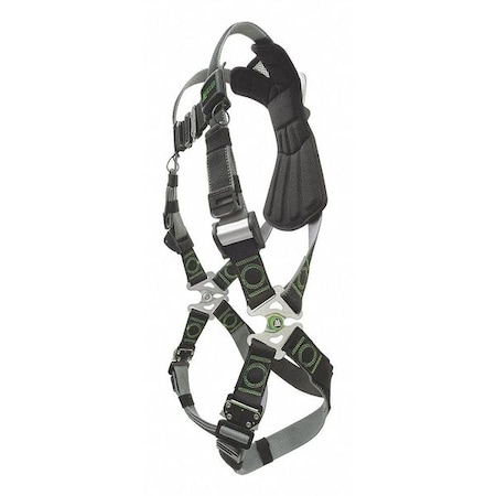 Revolution® DuraFlex Full Body Harness, L/XL, 400 lb., Quick-Connect Chest/ Hips D-Ring MPN:RDF-QC/UGN