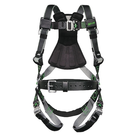 Revolution® Full Body Harness, S/M, 400 lb., Quick-Connect Chest/ Quick-Connect Leg Straps MPN:RDT-QC-B/S/MBK