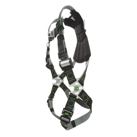 Full Body Harness, Universal, 400 lb., Front D-Ring MPN:RDTFD-TB/UBK
