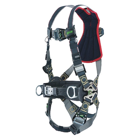 Arc Rated - Removable Belt, Side D-Rings And Pad, Quick-Connect Buckle Legs - Small/Medium Rknar-Qc-Bdp/S/Mbk MPN:RKNAR-QC-BDP/S/MBK