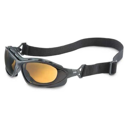 Safety Goggles, Espresso Lens, Anti-Fog & Anti-Scratch, Non-Vented, Dielectric, Seismic Series MPN:S0601HS