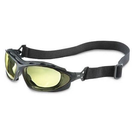 Safety Goggles, Amber Lens, Anti-Fog & Anti-Scratch, Non-Vented, Dielectric, Seismic Series MPN:S0602HS
