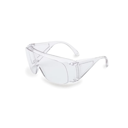 Safety Eywear, Clear Frame/Lens, Uncoated MPN:S300CS