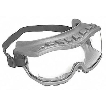 Safety Goggles, Clear Lens, Uvextra Anti-Fog, Non-Vented, Neoprene Strap, UVEX Strategy Series MPN:S3805