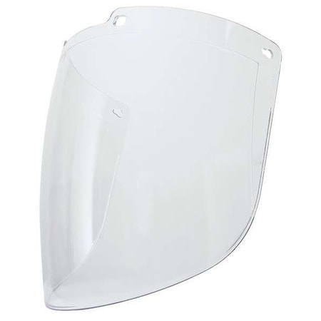 Face Shield Visor, Clear Visor, Polycarbonate, Anti-Fog Lens, clear MPN:S9555