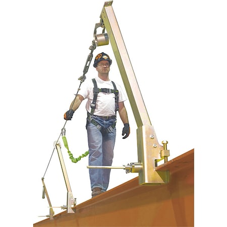 TechLine 240FT System For 6 Workers, 240 ft. Length, 310 lb Weight Capacity MPN:SGS18/240FT