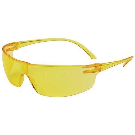 SVP200, Safety Glasses, Anti-Fog, Amber Lens, Amber Frame, Frameless MPN:SVP204