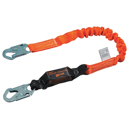 Titan™ Shock Absorbing Lanyard, 6 ft. Length, Snap Hook, Steel, 2 Leg(s), 310 lb. Weight Capacity MPN:T6111SS/6FTAF