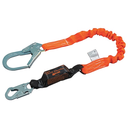 Titan™ Shock Absorbing Lanyard, 6 ft. Length, Snap Hook, Steel, 2 Leg(s), 310 lb. Weight Capacity MPN:T6112SS/6FTAF