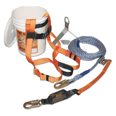 Fall Protection Kit, Size: L/XL MPN:TRK2000-Z7/25FT