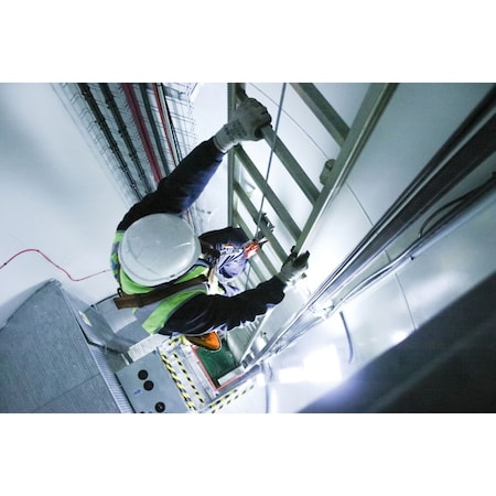 Cable Vertical Safety System, 10 ft, 310 lb Weight Capacity, Silver MPN:TRTB-10/