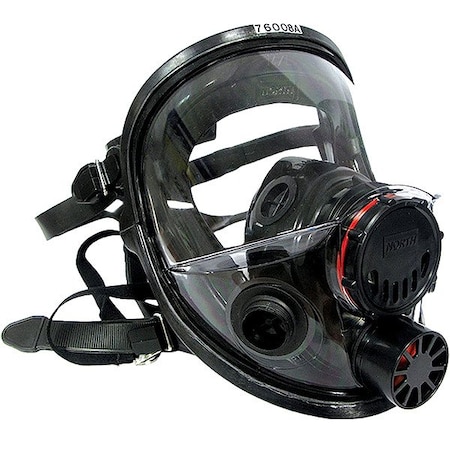 Full Facepiece Respirator, 7600 Series, Silicone, Threaded, Includes Speaking Diaphragm, M/L MPN:Z760008A
